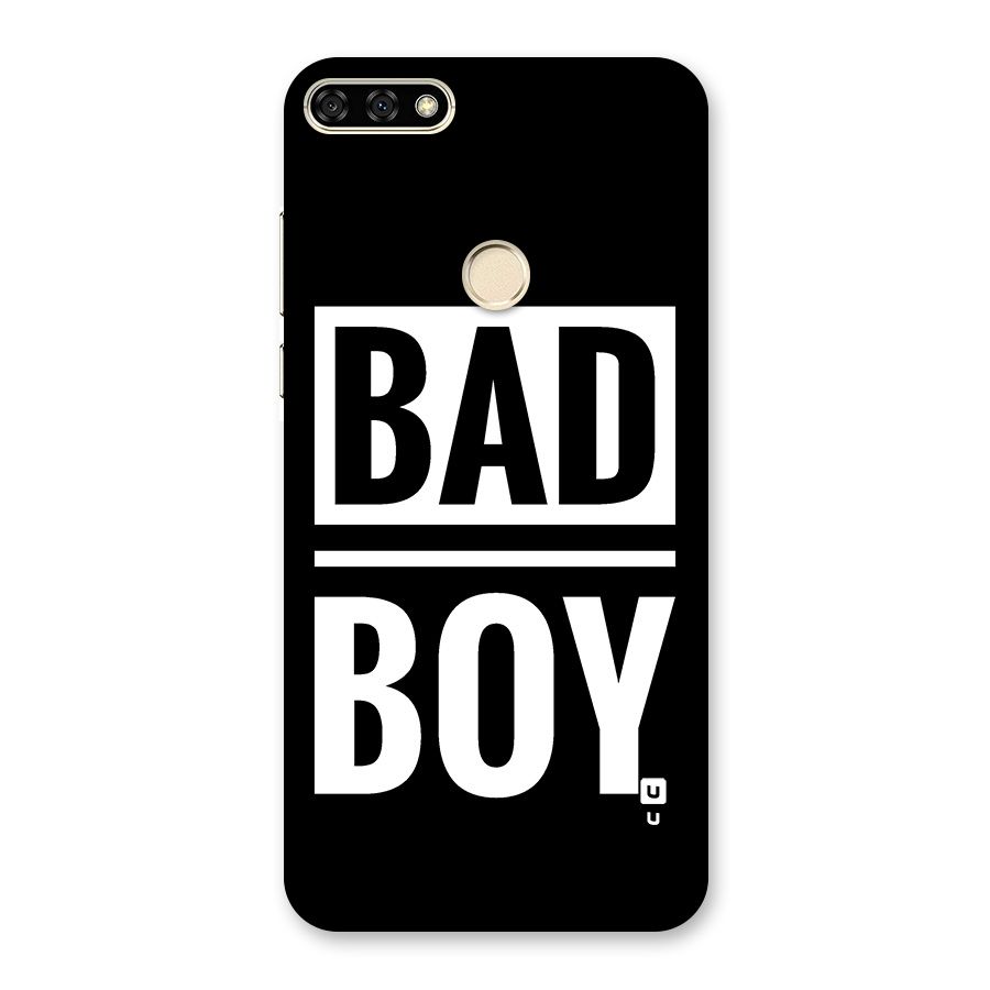 Bad Boy Back Case for Honor 7A
