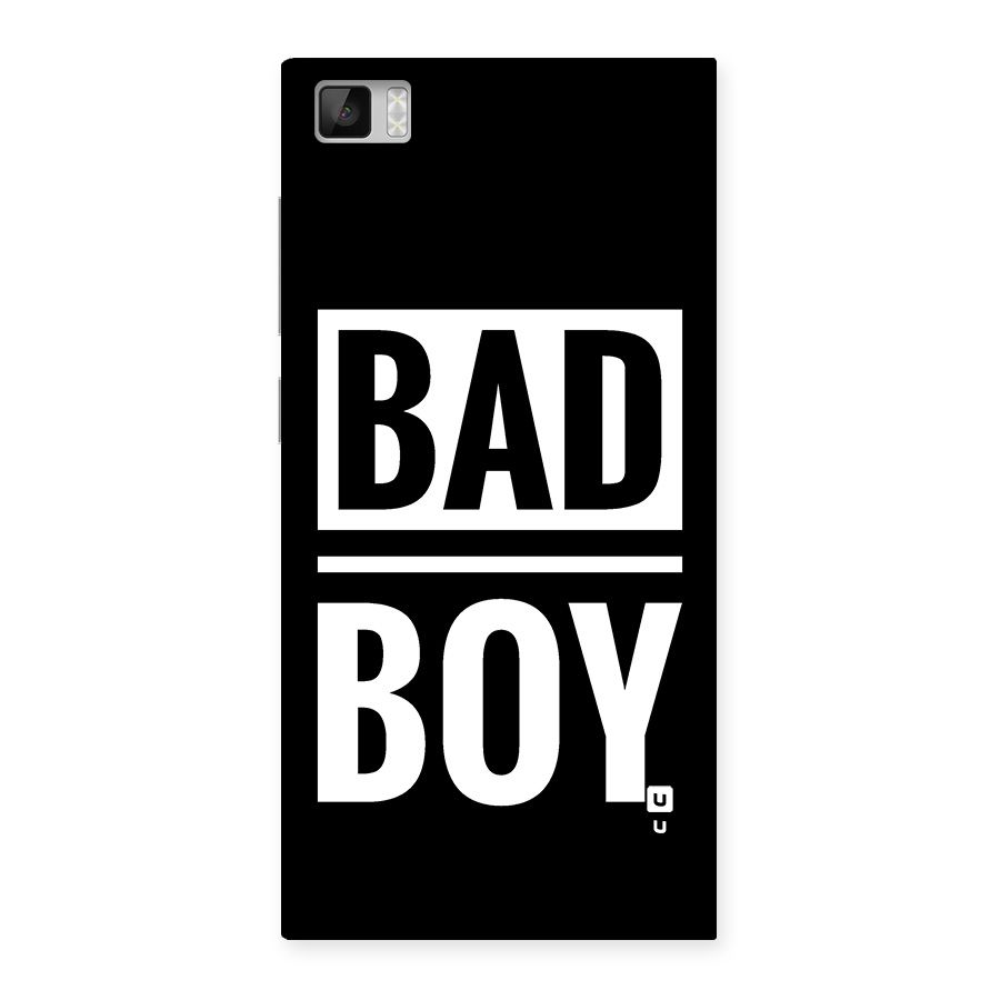 Bad Boy Back Case for Mi3