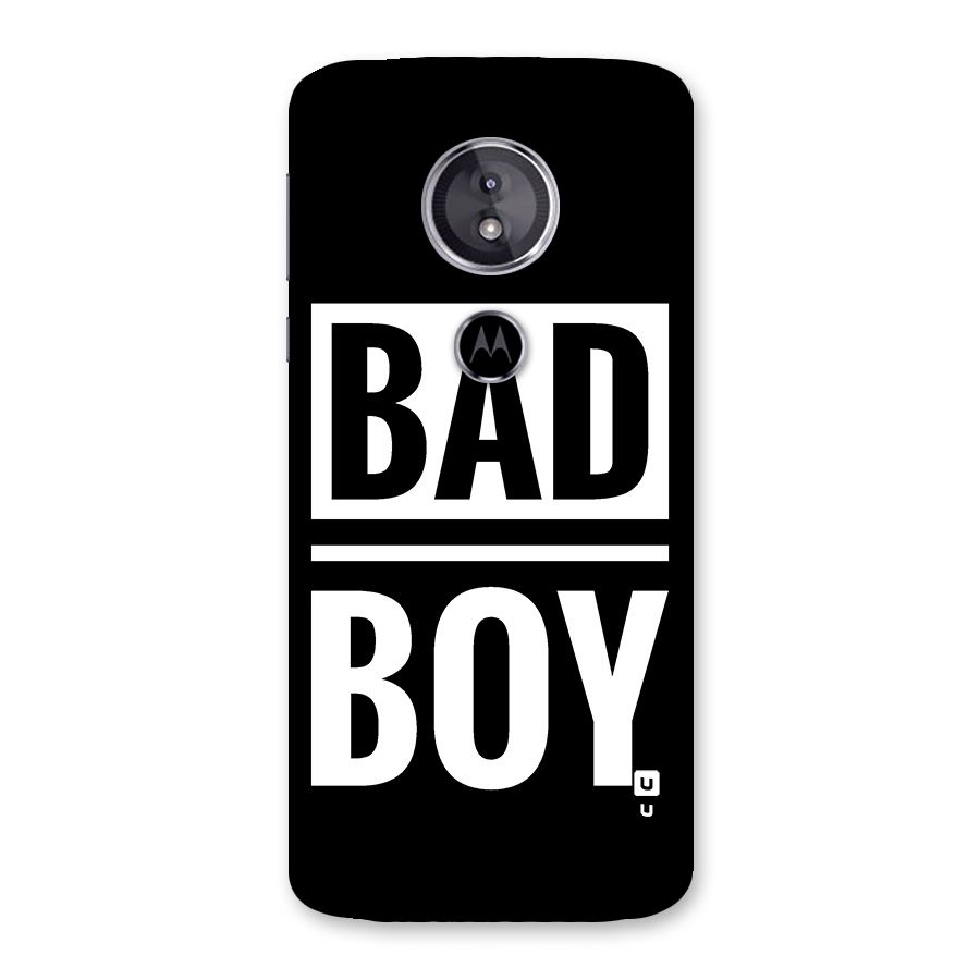 Bad Boy Back Case for Moto E5