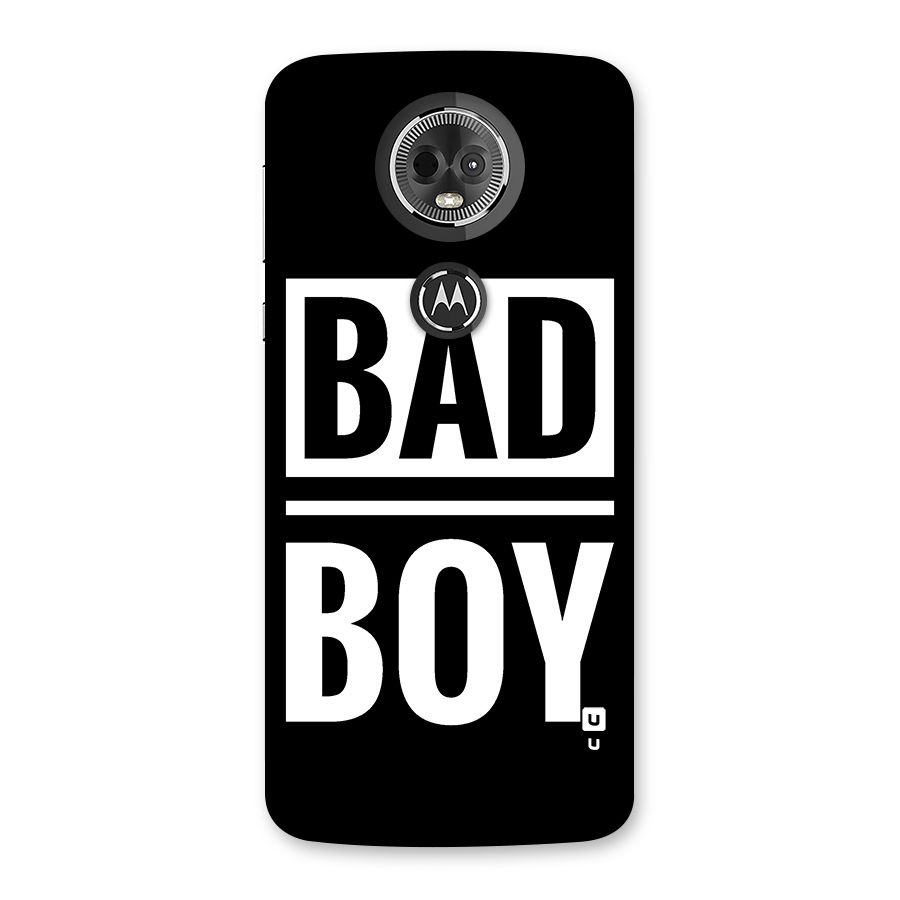 Bad Boy Back Case for Moto E5 Plus