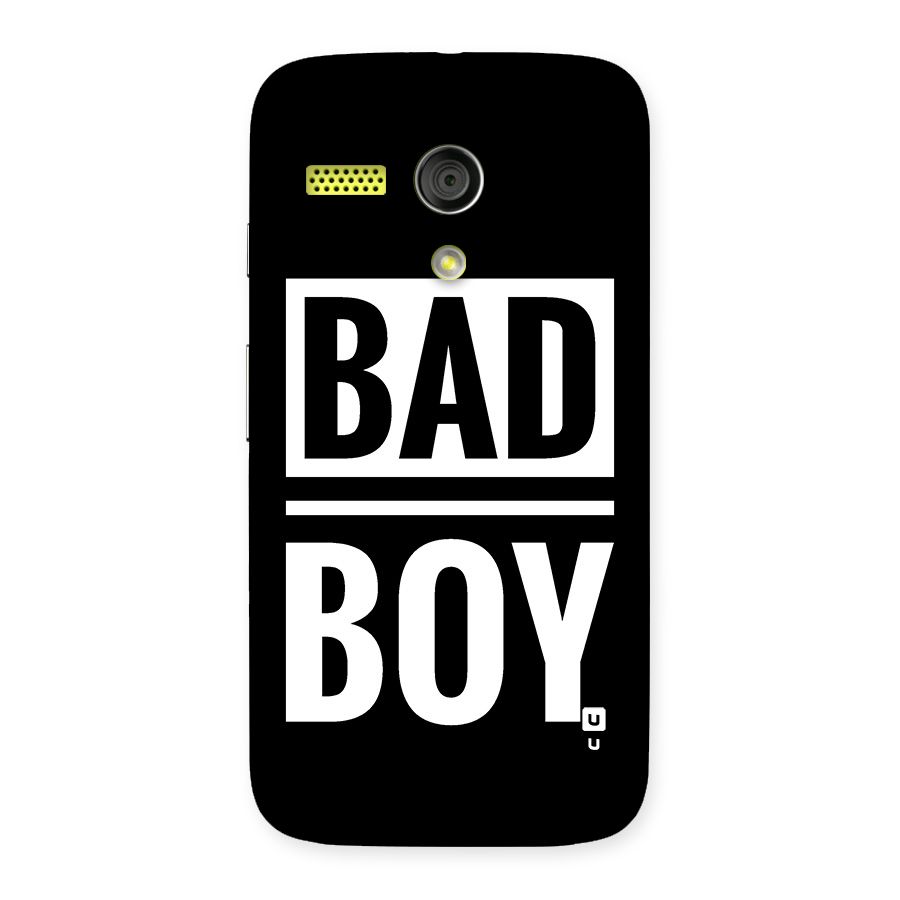 Bad Boy Back Case for Moto G