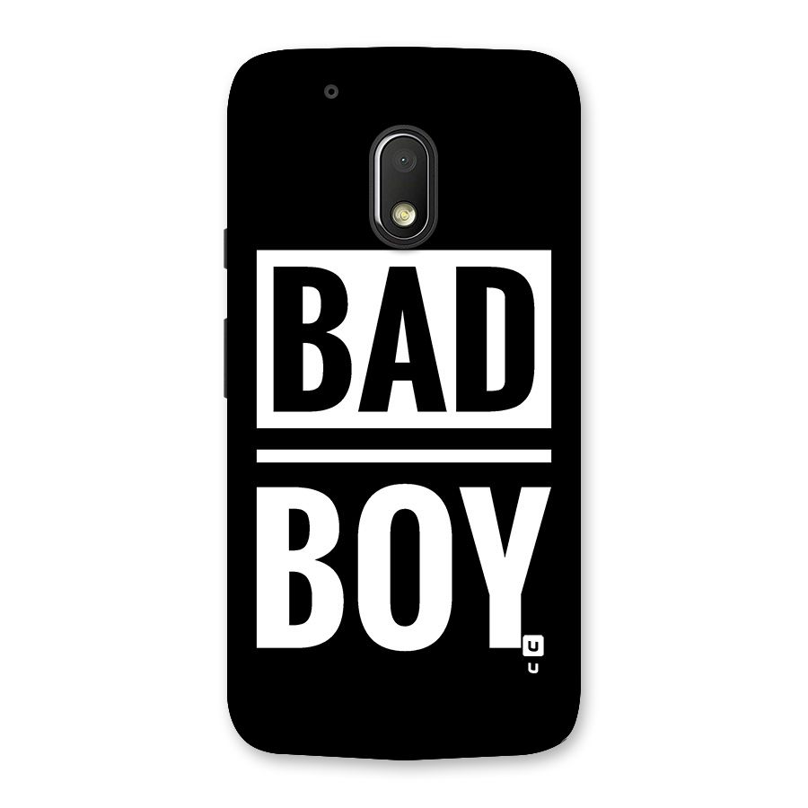 Bad Boy Back Case for Moto G4 Play