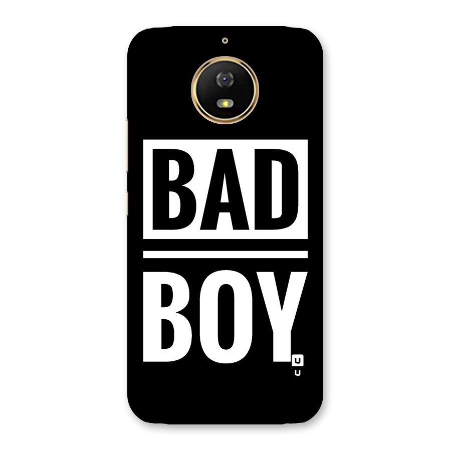 Bad Boy Back Case for Moto G5s