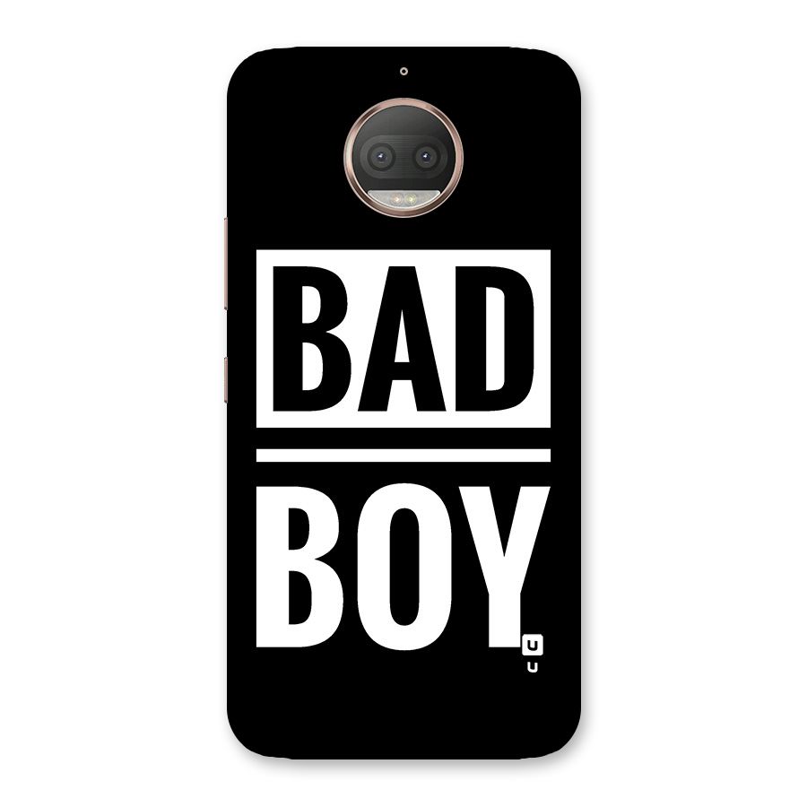 Bad Boy Back Case for Moto G5s Plus