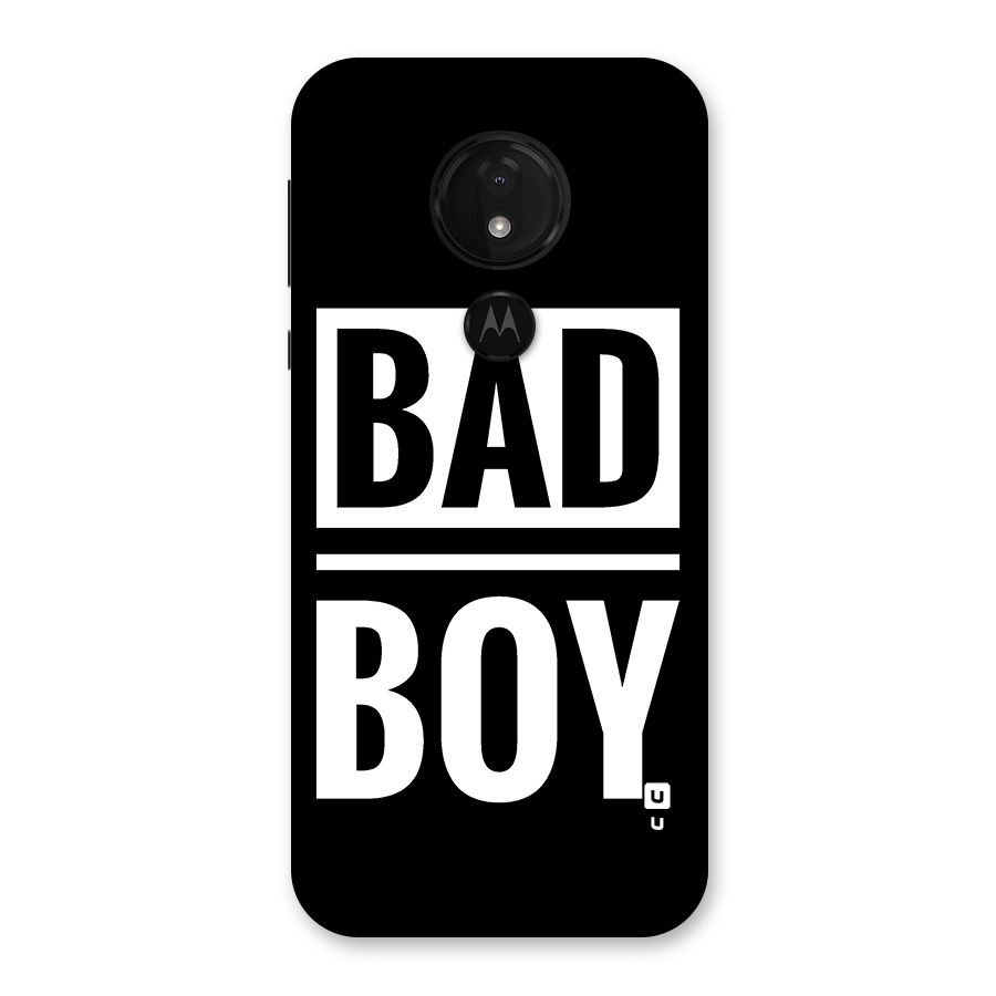 Bad Boy Back Case for Moto G7 Power
