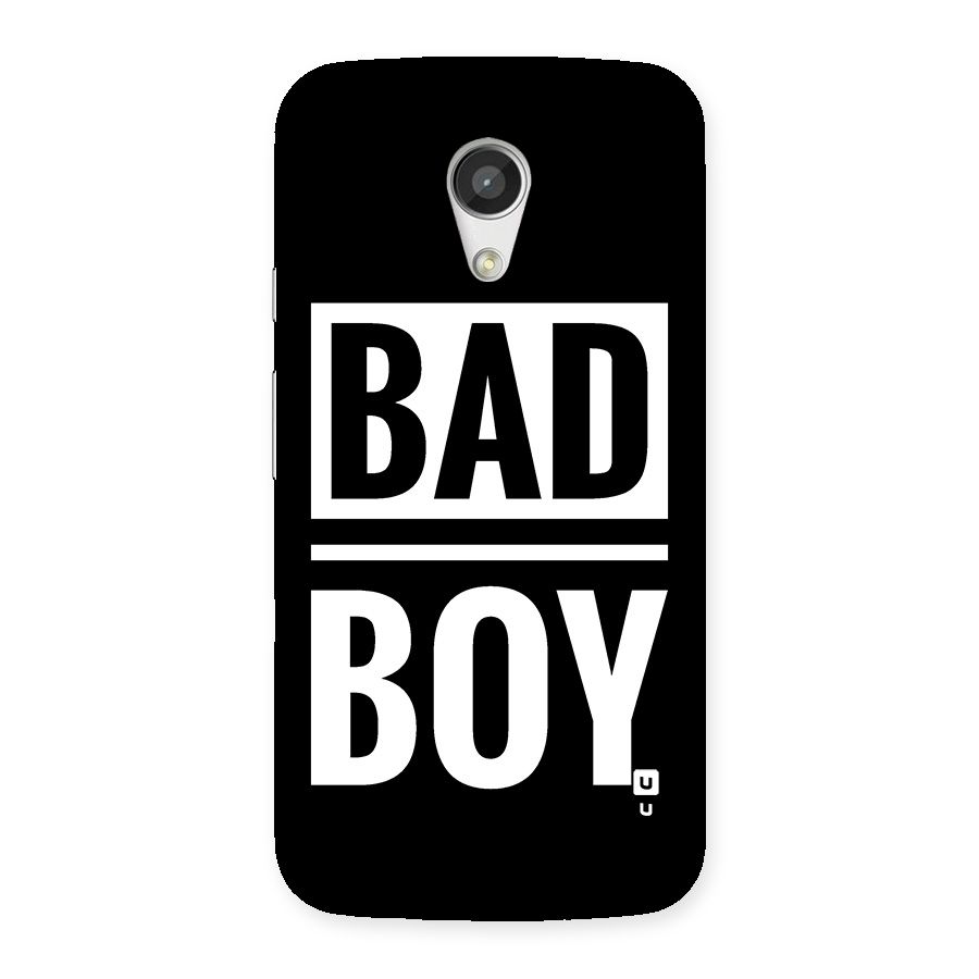 Bad Boy Back Case for Moto G 2nd Gen