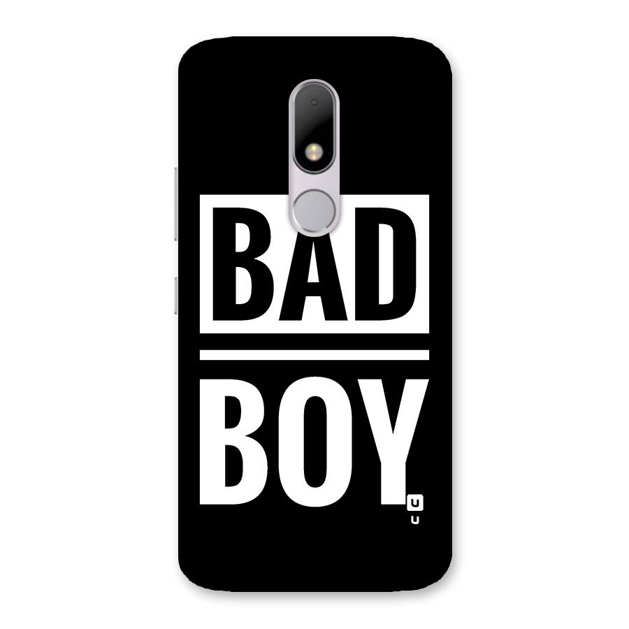 Bad Boy Back Case for Moto M