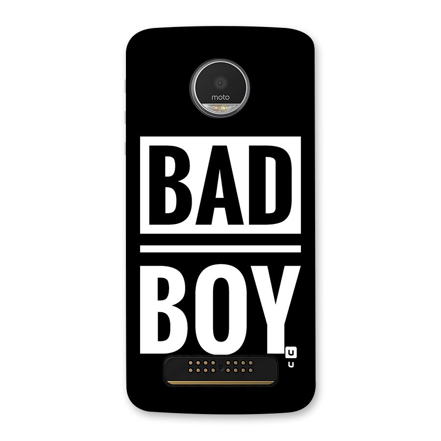 Bad Boy Back Case for Moto Z Play