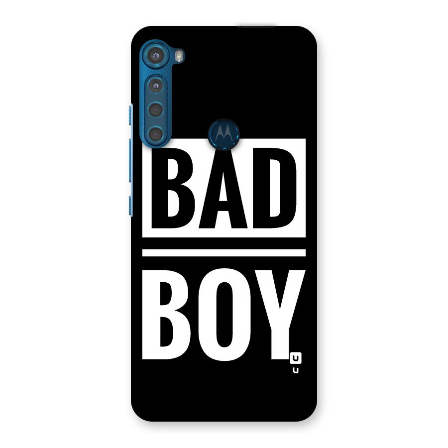 Bad Boy Back Case for Motorola One Fusion Plus