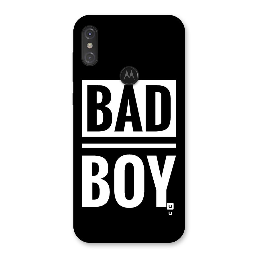Bad Boy Back Case for Motorola One Power