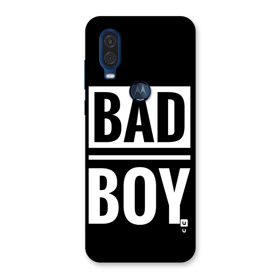Bad Boy Back Case for Motorola One Vision