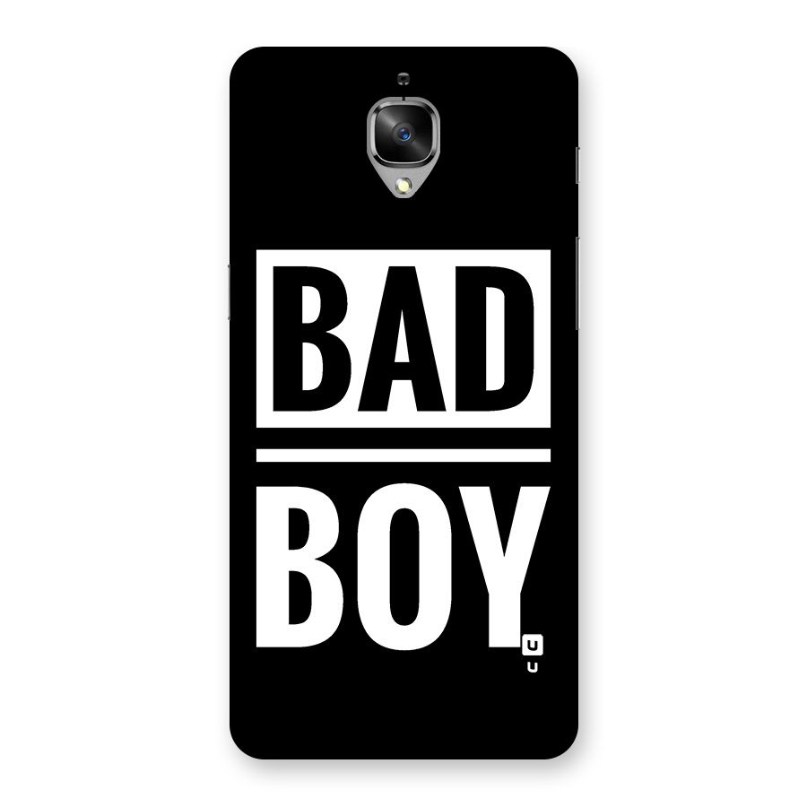 Bad Boy Back Case for OnePlus 3