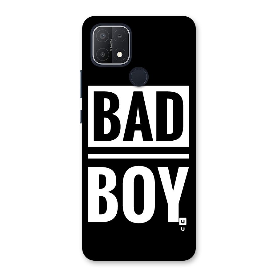 Bad Boy Back Case for Oppo A15