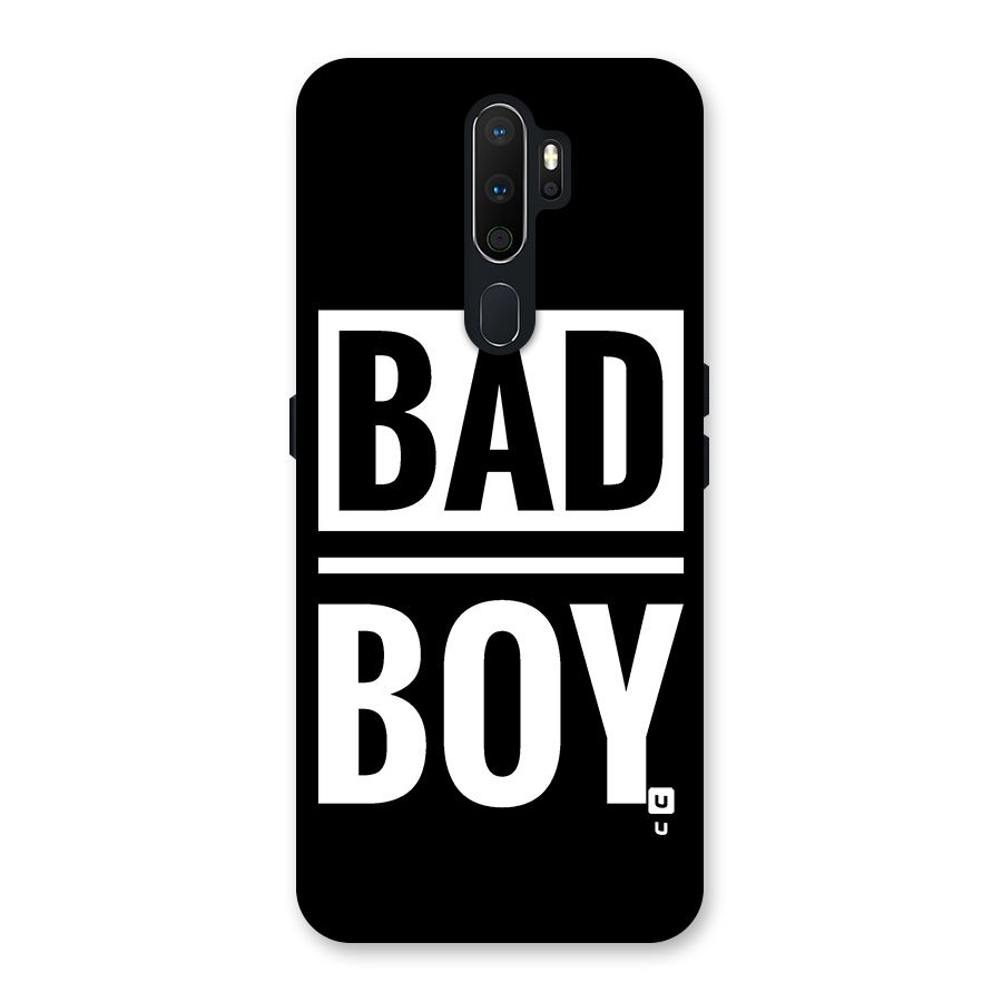 Bad Boy Back Case for Oppo A5 (2020)