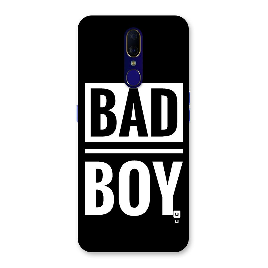 Bad Boy Back Case for Oppo A9