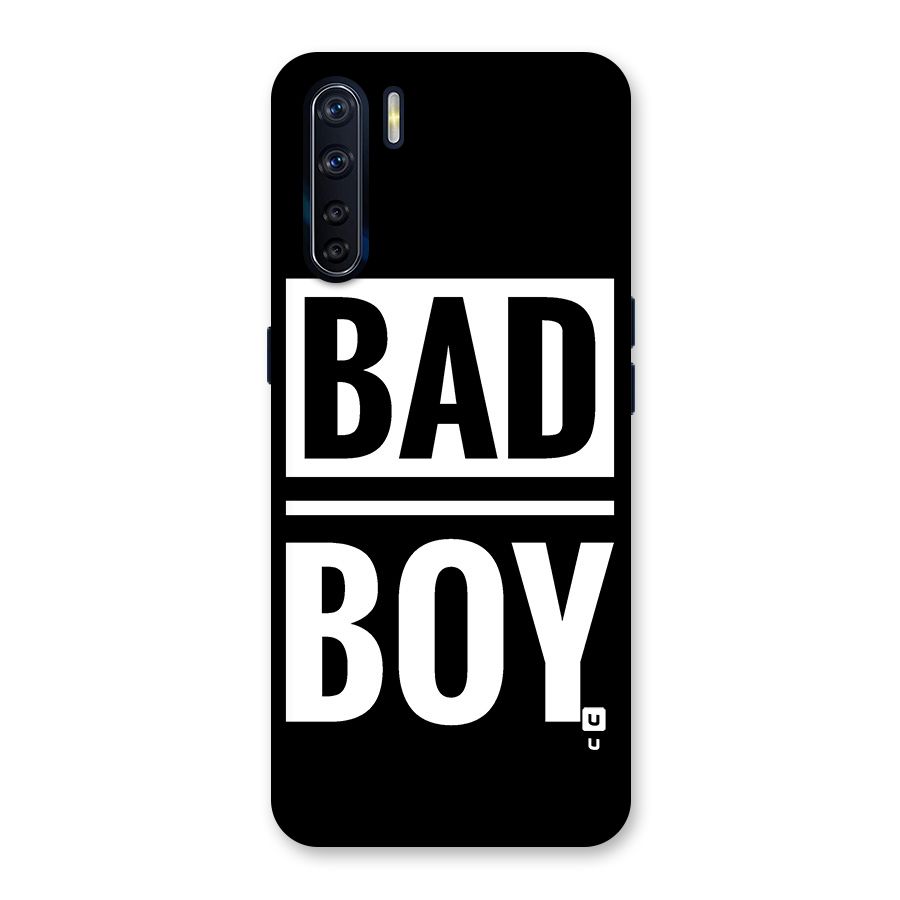 Bad Boy Back Case for Oppo F15