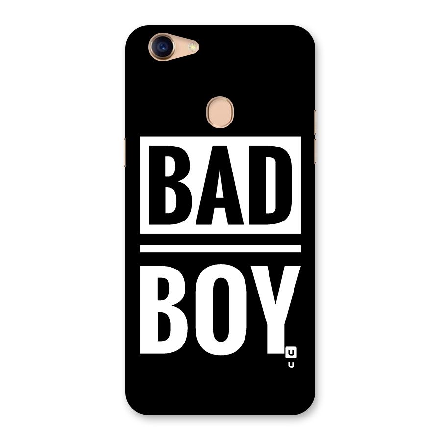 Bad Boy Back Case for Oppo F5 Youth