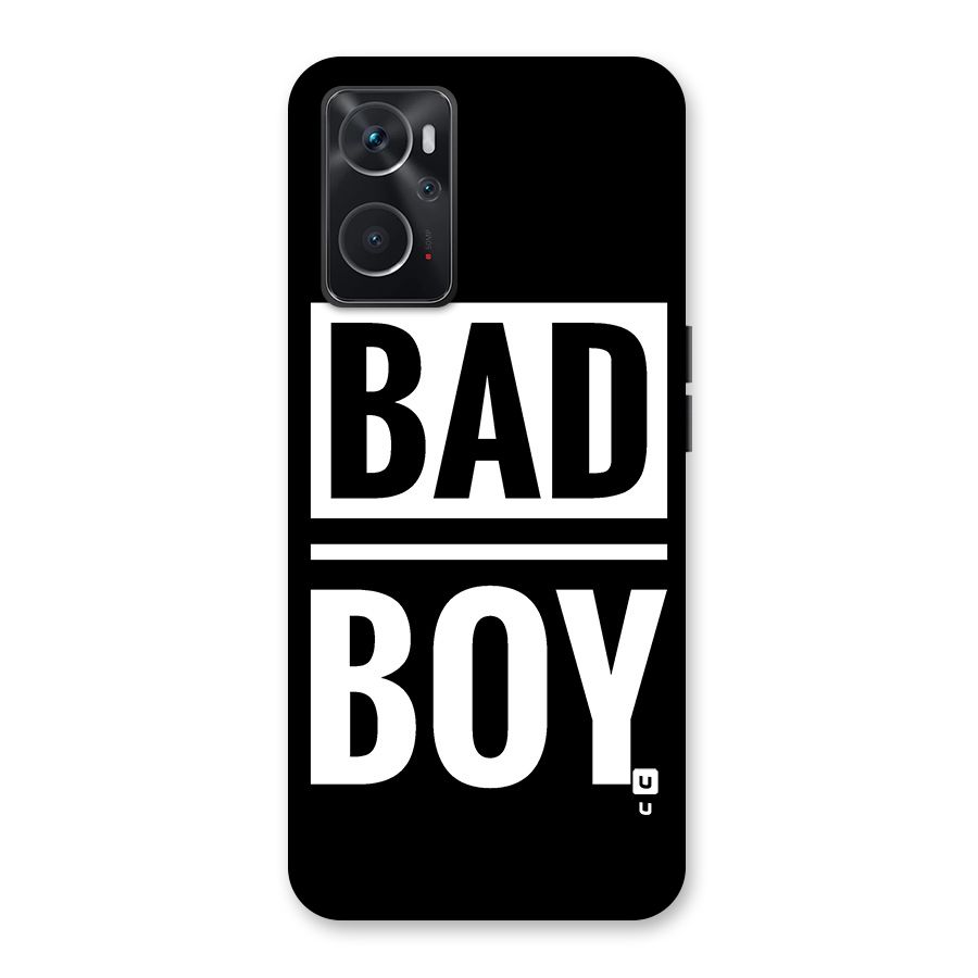 Bad Boy Back Case for Oppo K10 4G