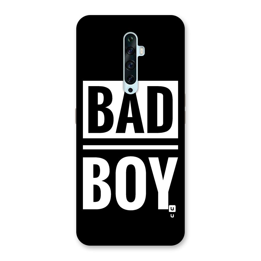 Bad Boy Back Case for Oppo Reno2 F
