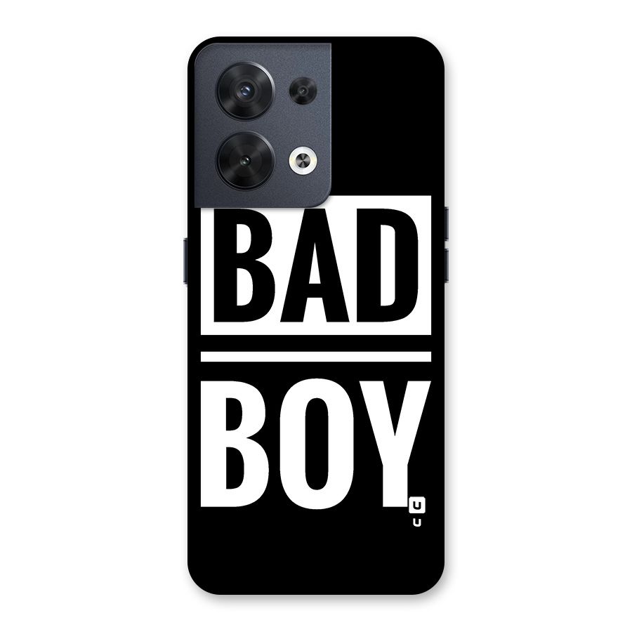 Bad Boy Back Case for Oppo Reno8 5G
