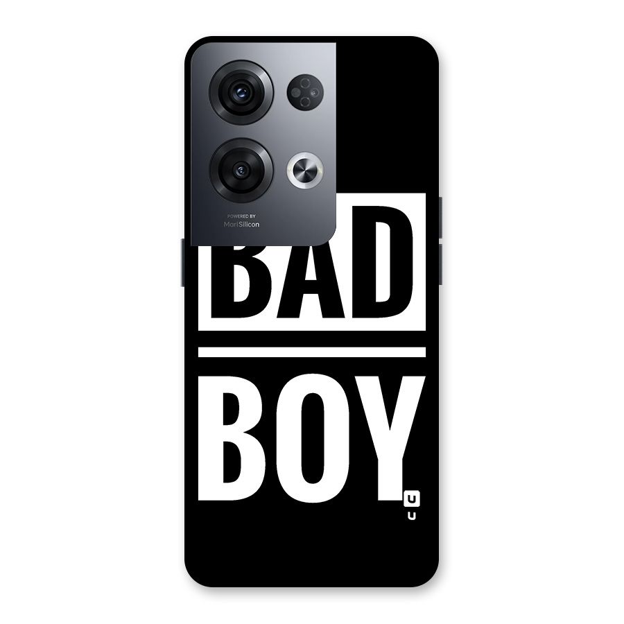 Bad Boy Back Case for Oppo Reno8 Pro 5G