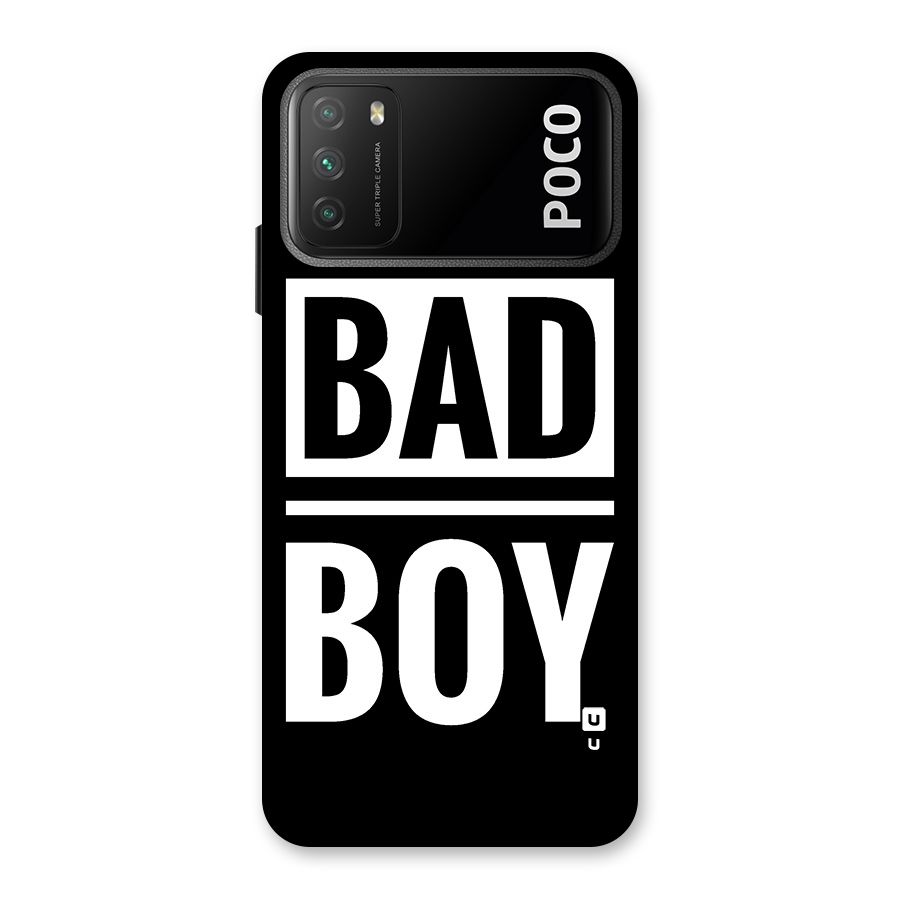 Bad Boy Back Case for Poco M3