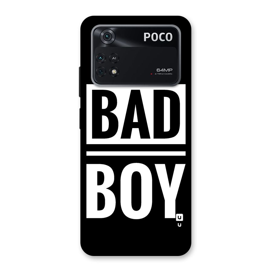 Bad Boy Back Case for Poco M4 Pro 4G