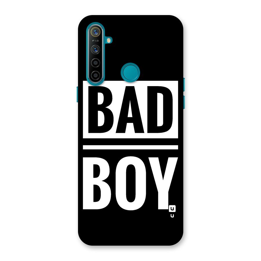 Bad Boy Back Case for Realme 5i