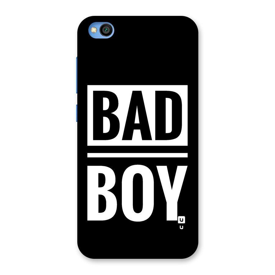 Bad Boy Back Case for Redmi Go