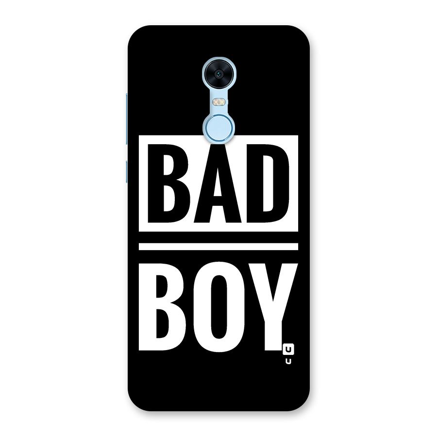 Bad Boy Back Case for Redmi Note 5