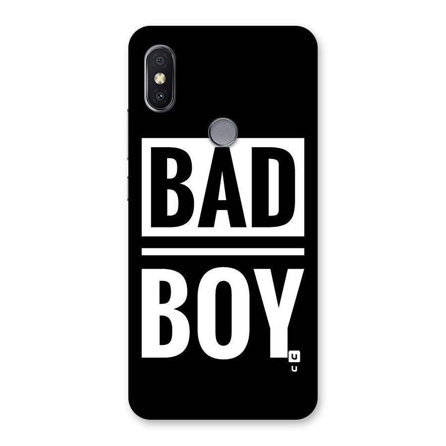 Bad Boy Back Case for Redmi Y2