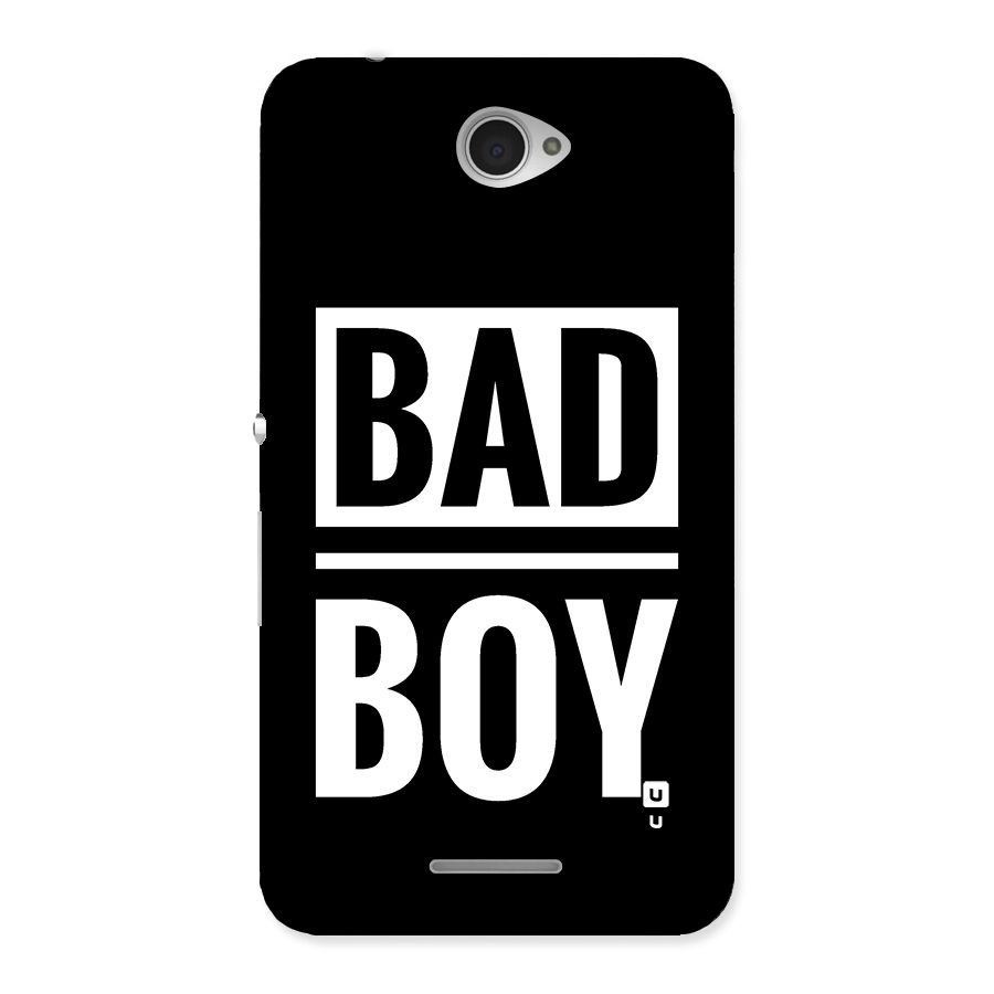 Bad Boy Back Case for Xperia E4