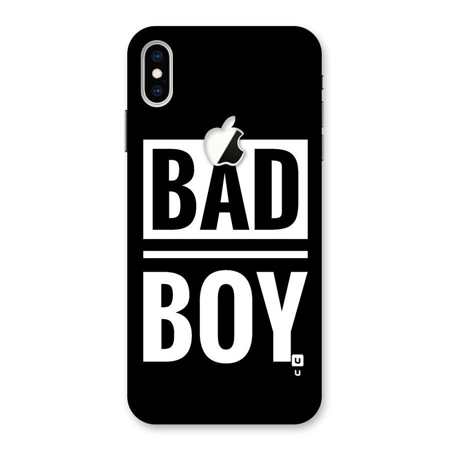 Bad Boy Back Case for iPhone XS Max Apple Cut