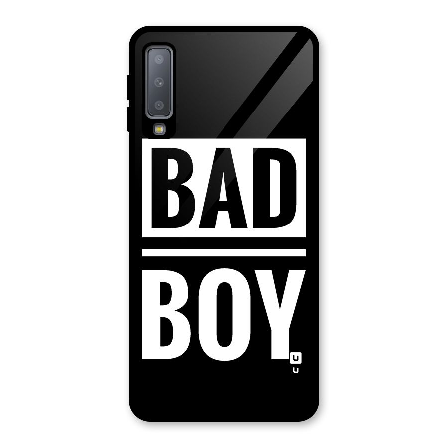 Bad Boy Glass Back Case for Galaxy A7 (2018)