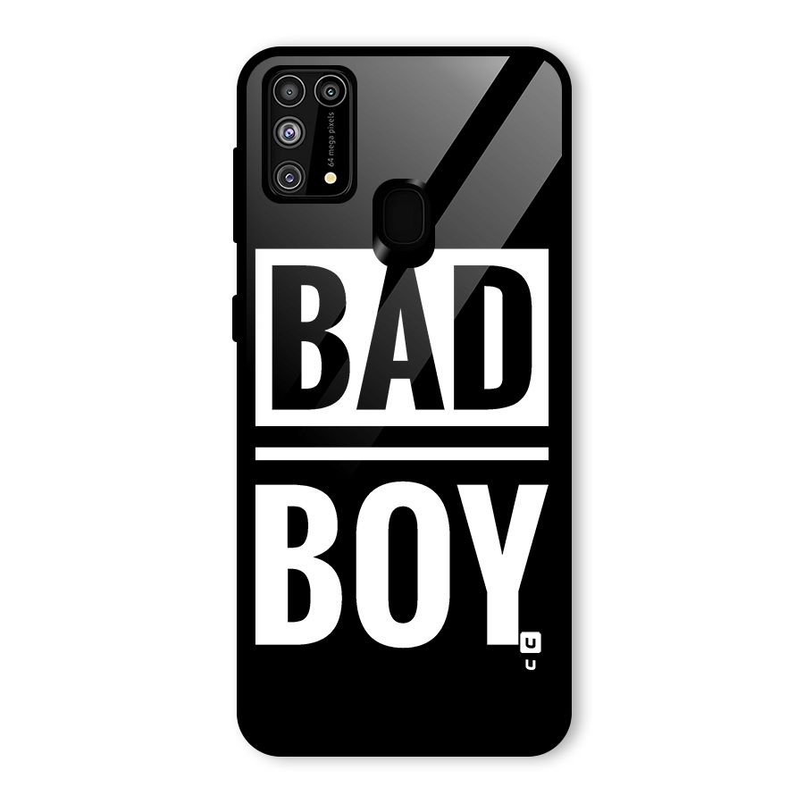 Bad Boy Glass Back Case for Galaxy F41