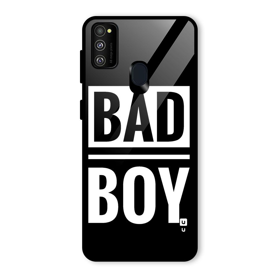Bad Boy Glass Back Case for Galaxy M30s