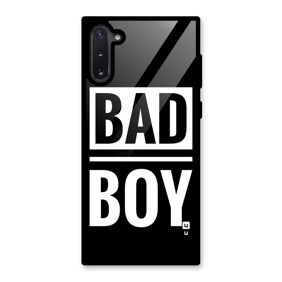 Bad Boy Glass Back Case for Galaxy Note 10