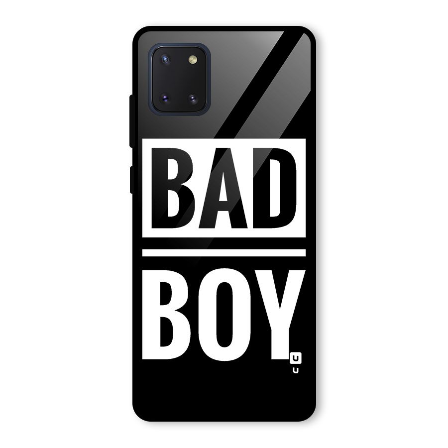 Bad Boy Glass Back Case for Galaxy Note 10 Lite