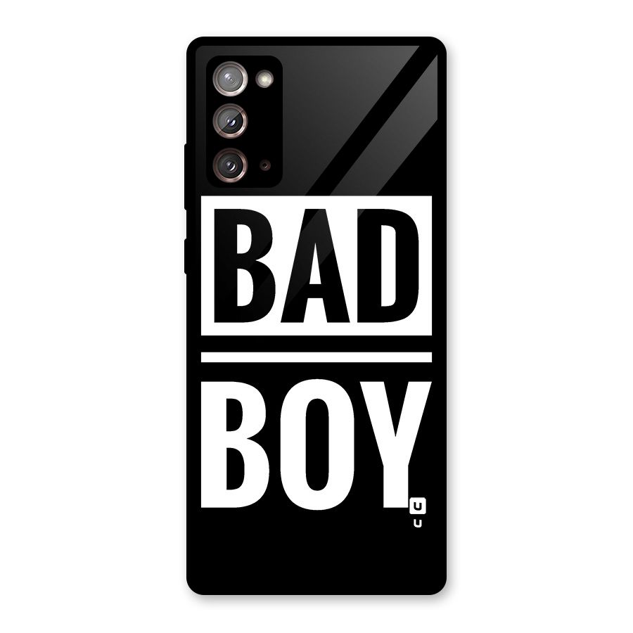Bad Boy Glass Back Case for Galaxy Note 20