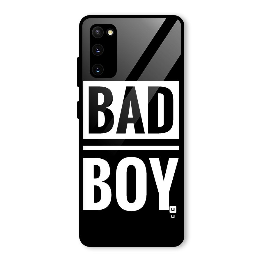 Bad Boy Glass Back Case for Galaxy S20 FE