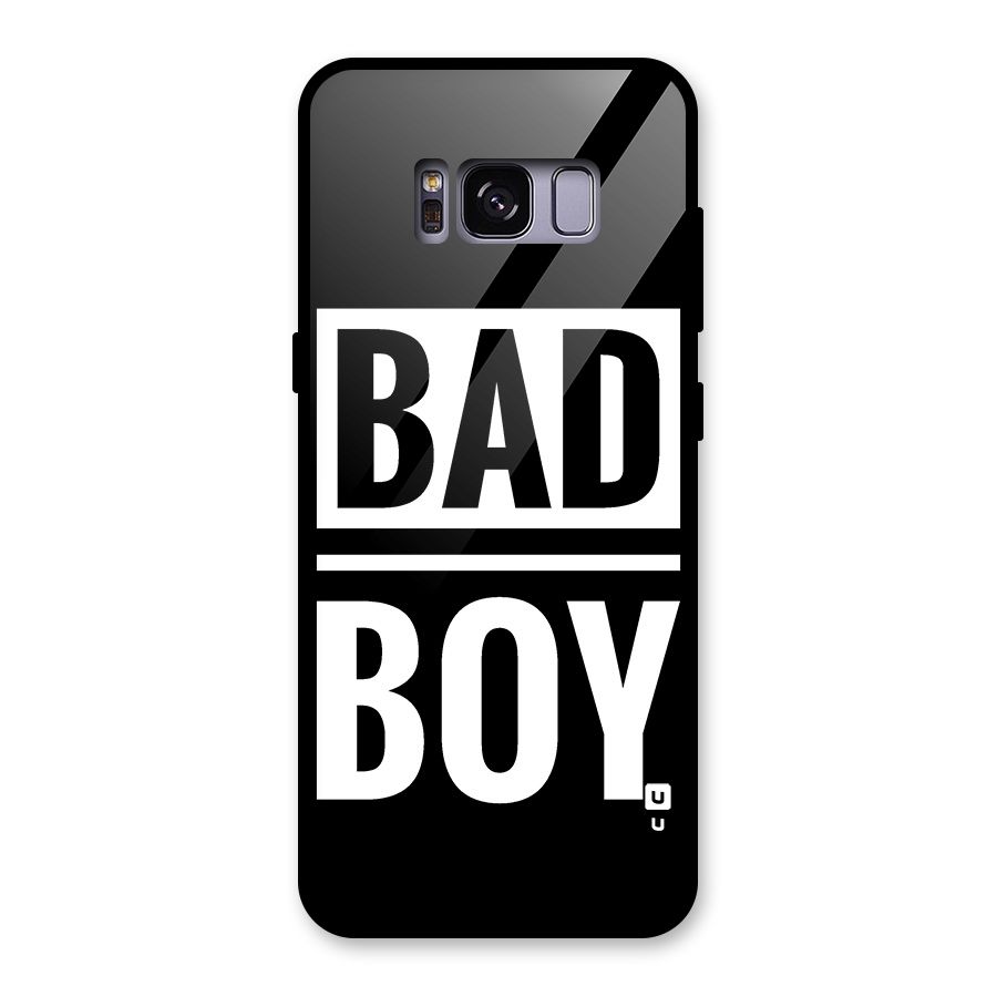 Bad Boy Glass Back Case for Galaxy S8