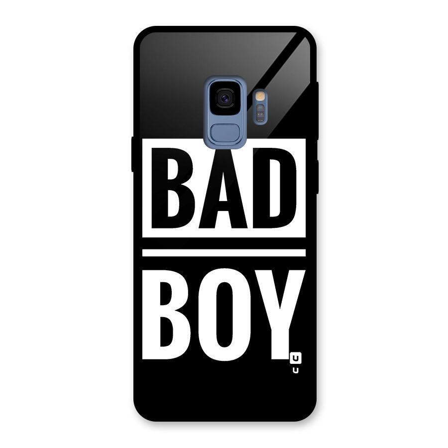 Bad Boy Glass Back Case for Galaxy S9