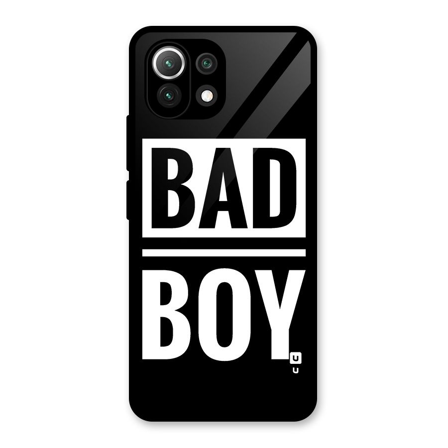 Bad Boy Glass Back Case for Mi 11 Lite