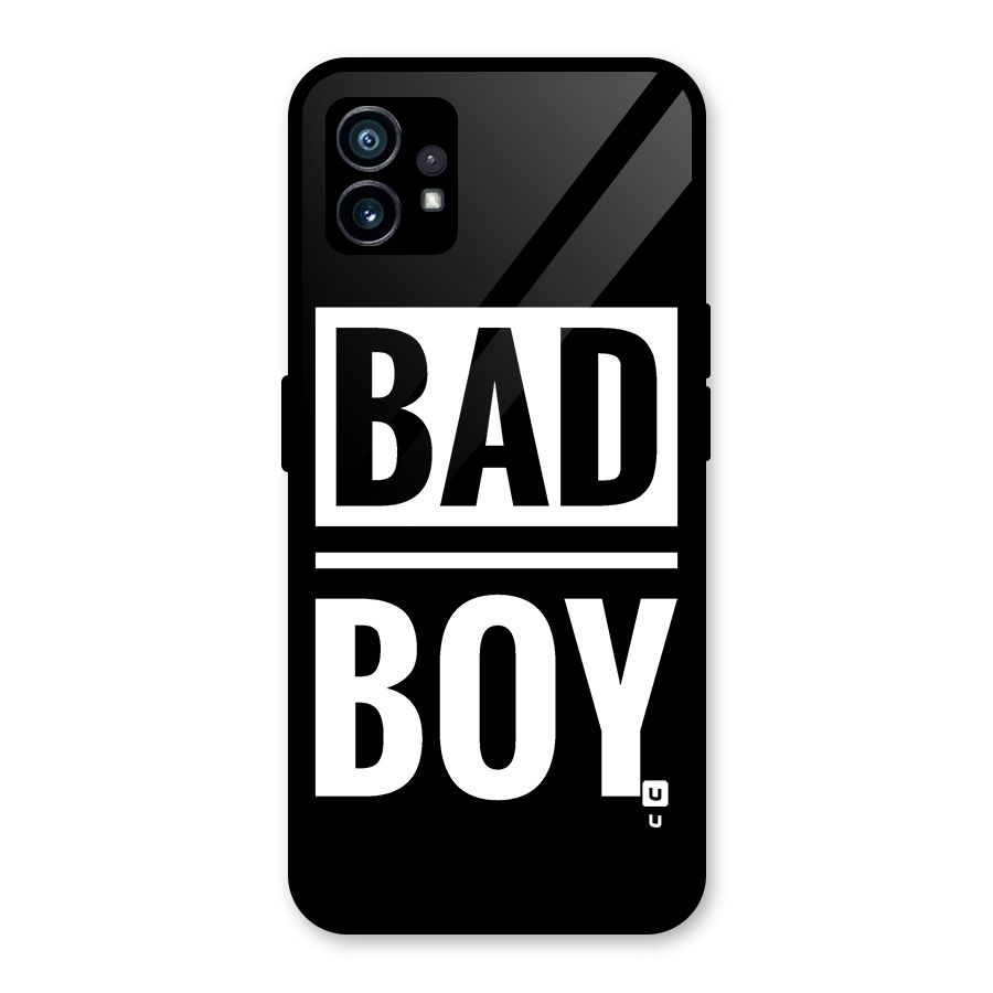 Bad Boy Glass Back Case for Nothing Phone 1