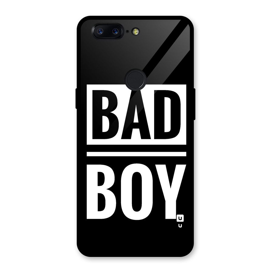 Bad Boy Glass Back Case for OnePlus 5T