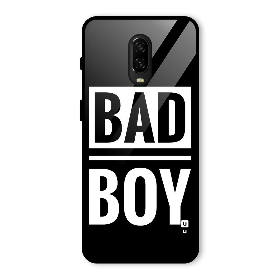Bad Boy Glass Back Case for OnePlus 6T
