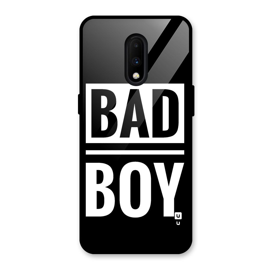 Bad Boy Glass Back Case for OnePlus 7