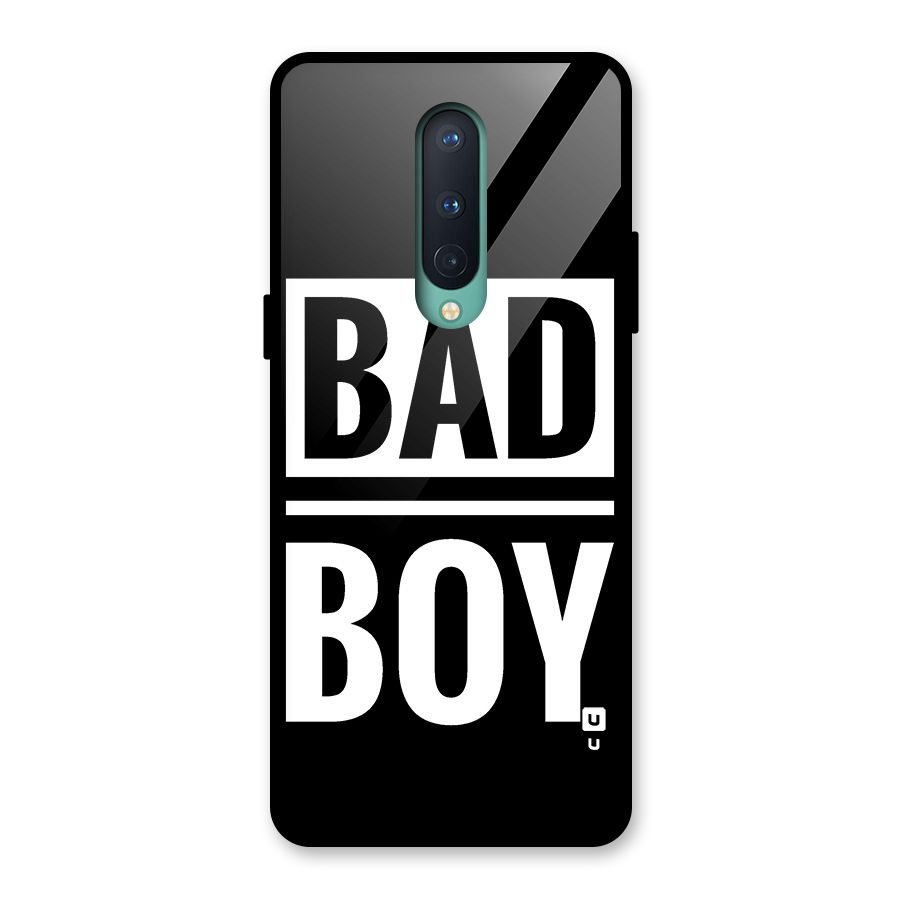 Bad Boy Glass Back Case for OnePlus 8