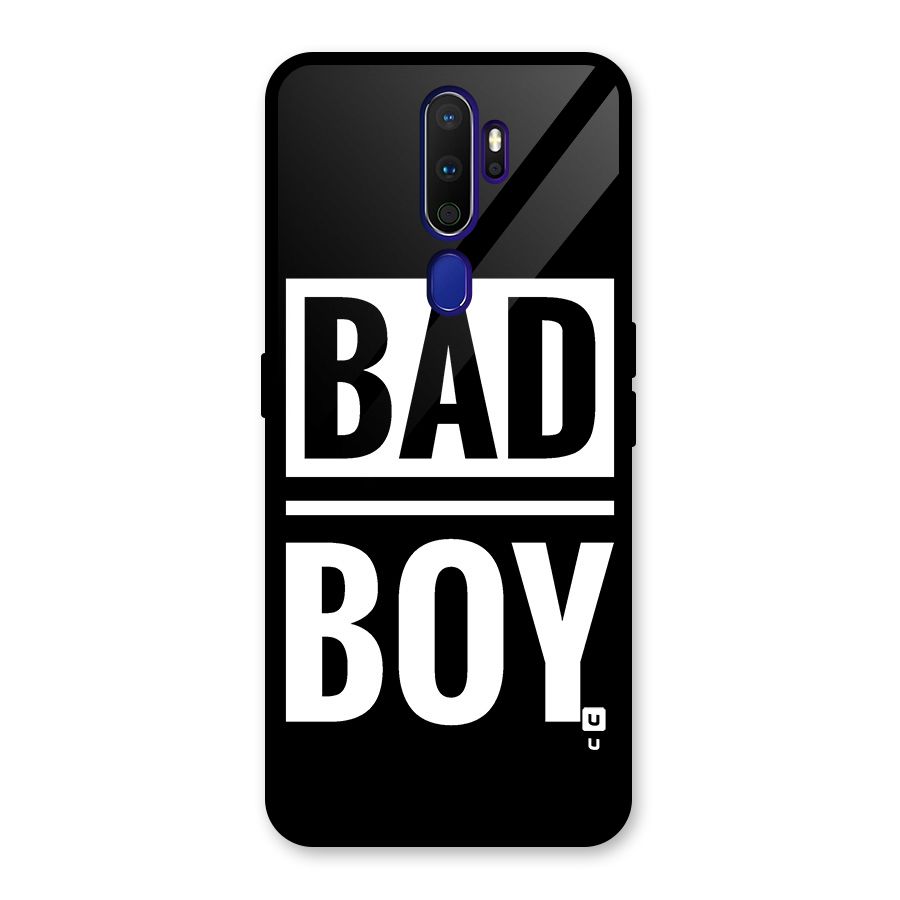 Bad Boy Glass Back Case for Oppo A9 (2020)