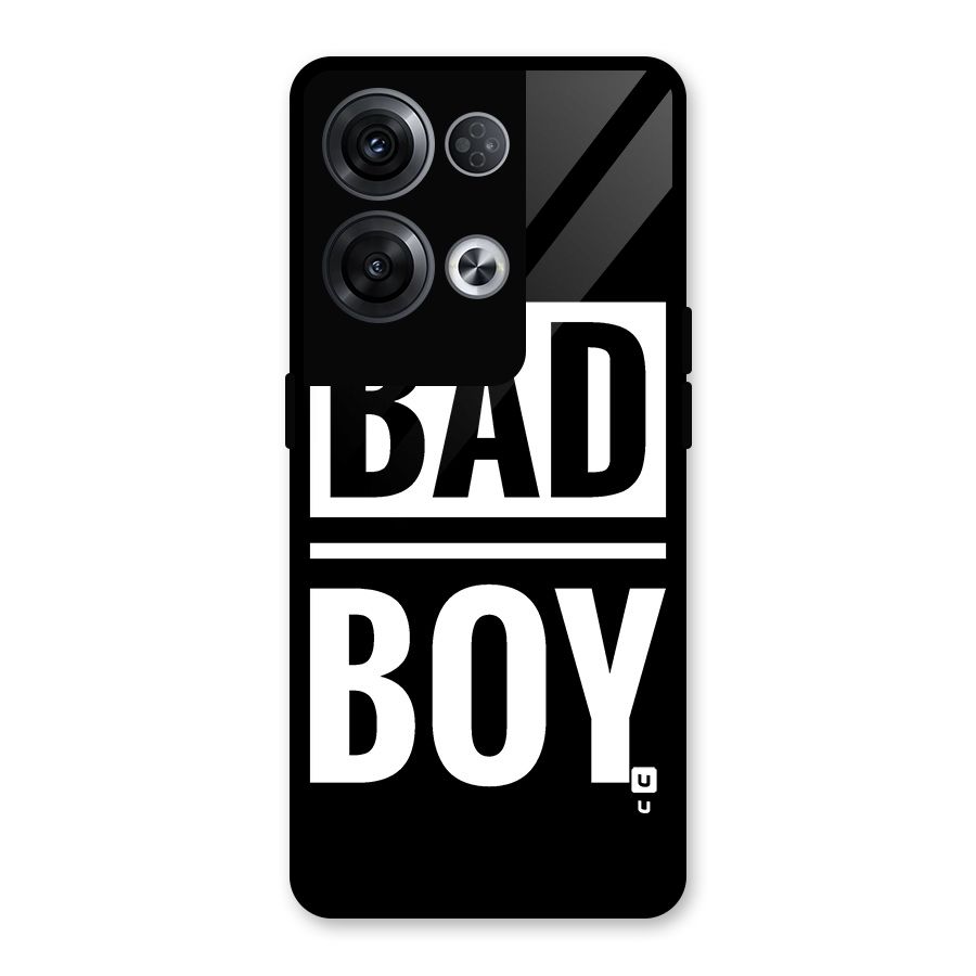 Bad Boy Glass Back Case for Oppo Reno8 Pro 5G